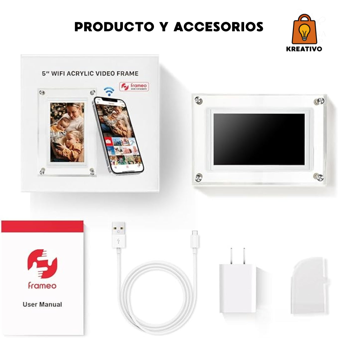 Marco Digital Kreativo Personalizable